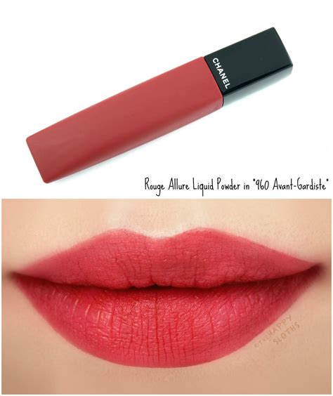 rouge allure liquid powder chanel 960|chanel rouge allure laque 80.